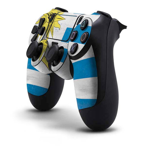Uraguay Flag Distressed PS4 Pro/Slim Controller Skin